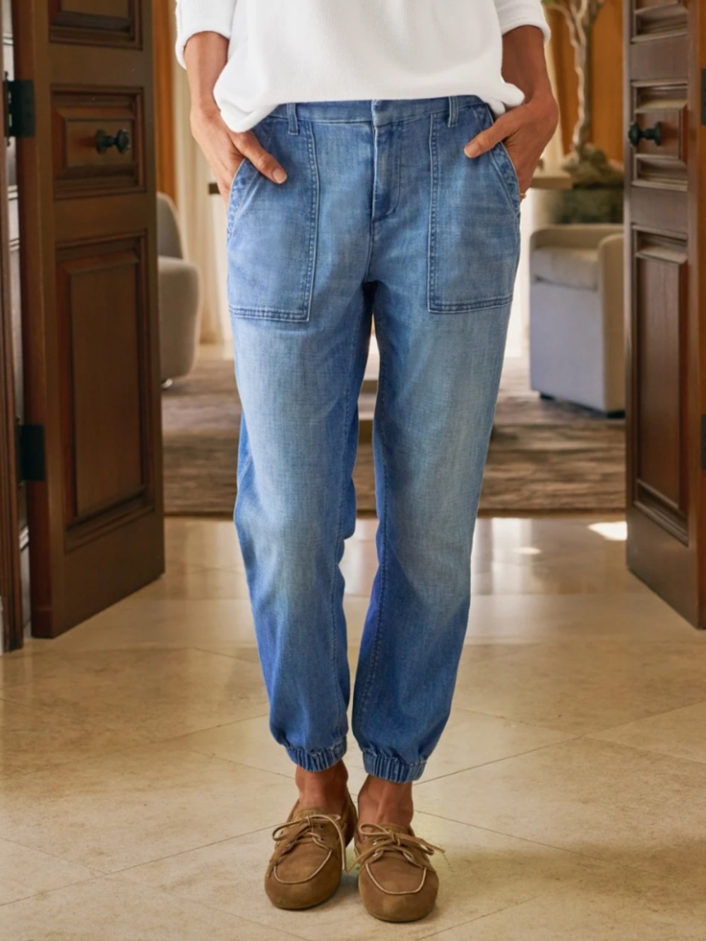 Jameson Jogger Utility Jean, Size 8